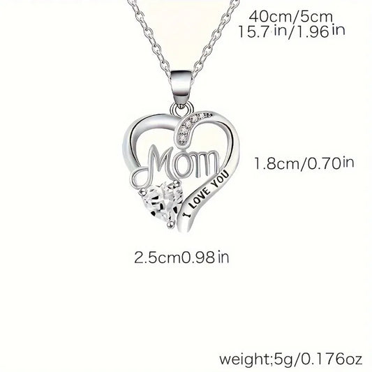Heartfelt Hollow Heart Pendant Necklace