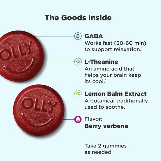 Calm & Focus Berry Gummies