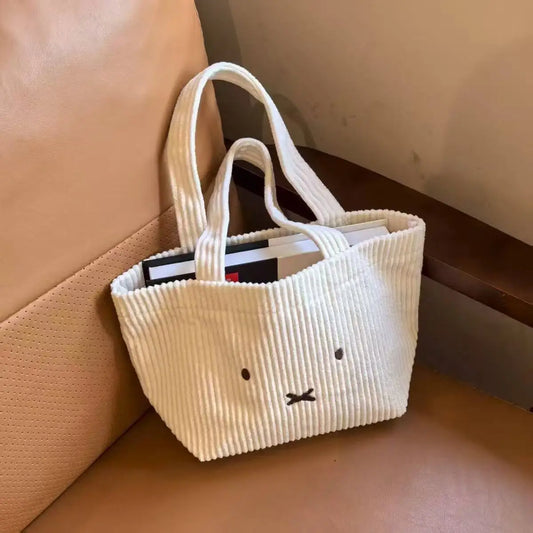 Miffy Corduroy Carry Pouch Bag