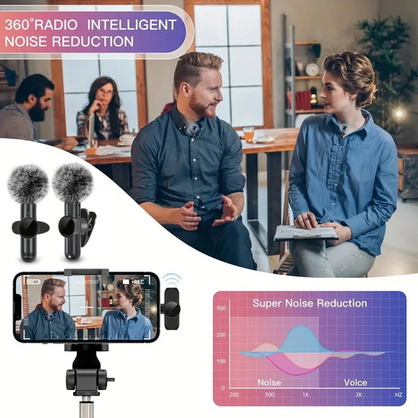 Pocket Clip Lavalier Mic